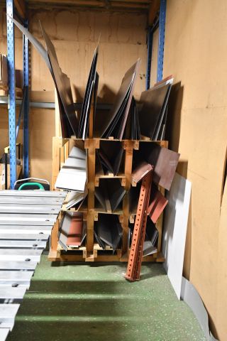 584147-10 Various new plates incl. racking