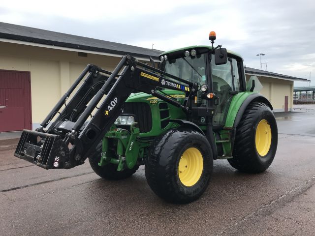 585170-1 Traktor John Deere 6330 -07 (6392,5 h, frontlastare)