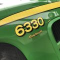 585170-15 Traktor John Deere 6330 -07 (6392,5 h, frontlastare)