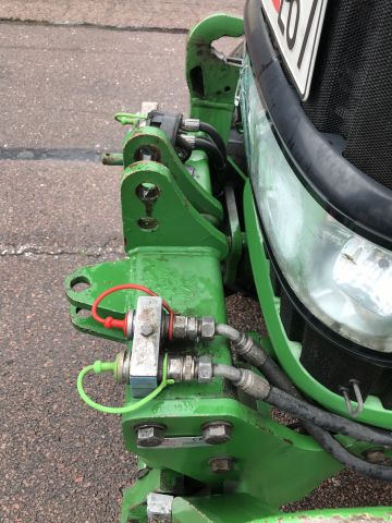 585170-17 Traktor John Deere 6330 -07 (6392,5 h, frontlastare)