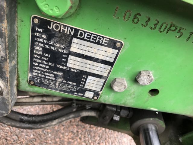 585170-24 Traktor John Deere 6330 -07 (6392,5 h, frontlastare)