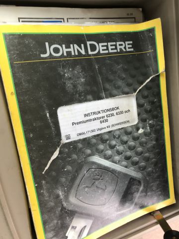 585170-31 Traktor John Deere 6330 -07 (6392,5 h, frontlastare)
