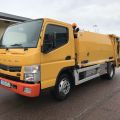 585172-1 Garbage truck Mistubishi Fuso Canter 2014 (only 2828 mil)