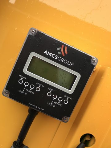 585172-17 Garbage truck Mistubishi Fuso Canter 2014 (only 2828 mil)