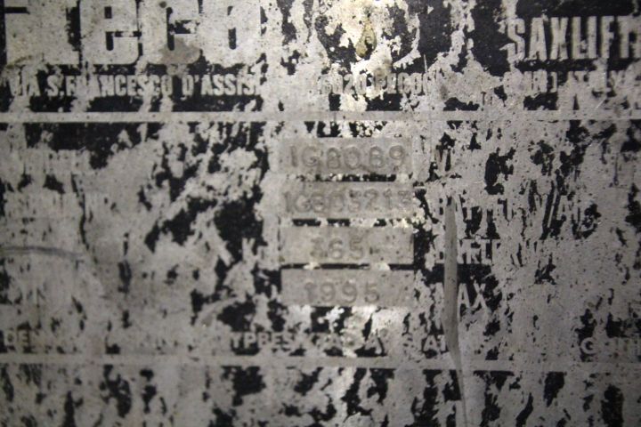 546675-10 Saxlift iteco, battery operated (1995) (7.8m)