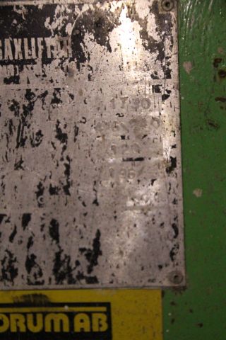 546675-11 Saxlift iteco, battery operated (1995) (7.8m)