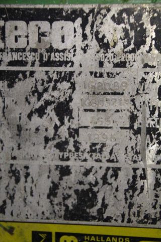 546675-13 Saxlift iteco, battery operated (1995) (7.8m)