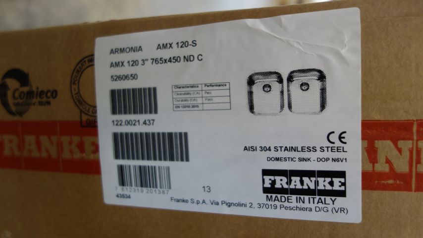 585594-2 Diskho Franke Armonia AMX 120-S