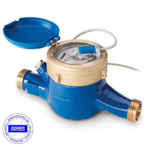 10 pulse water meter Zenner Korkeamaki MNK-i - Free shipping - PS ...