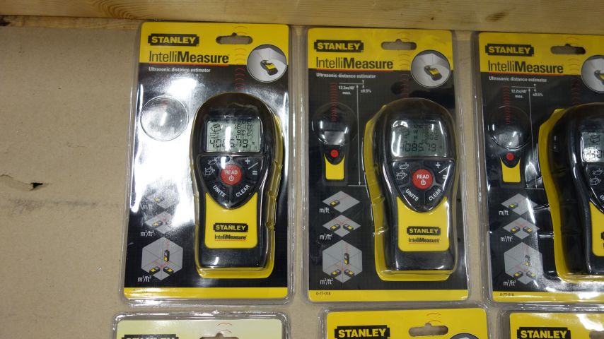 587440-4 17 distance meters, Stanley IntelliMeasure