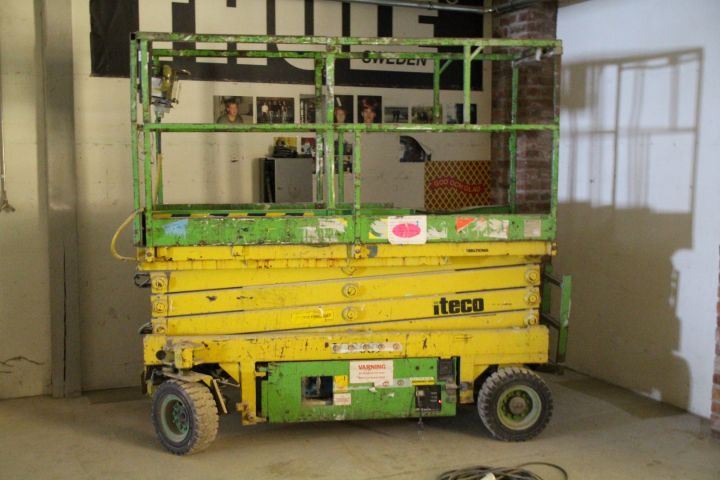 546675-1 Saxlift iteco, battery operated (1995) (7.8m)