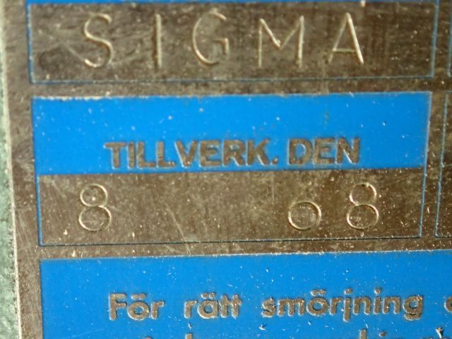 519525-6 Sink machine Waco Sigma #New tool info #