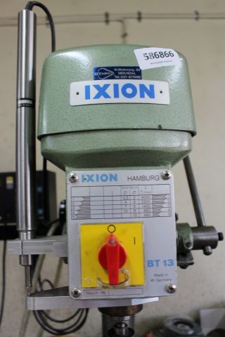 586866-2 Bench pillar drill, Ixion BT13, digital positioner