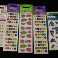 572913-6 Miscellaneous, Oil lamps, paper cups, clothing protectors & stickers