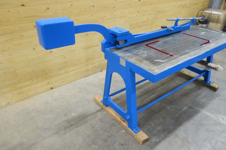 588173-4 Manual arm guillotine shear Isitan DKM 13
