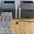 411039-1 2pcs Brother color laser printer