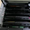 411039-7 2pcs Brother color laser printer