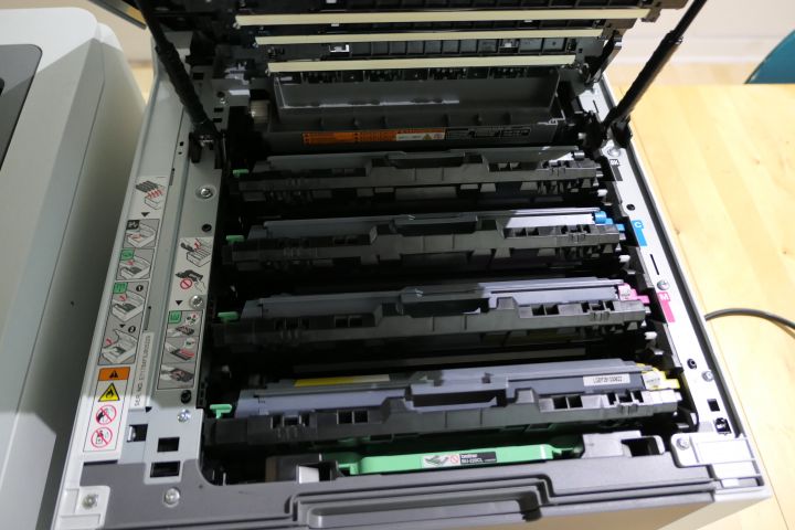 411039-8 2pcs Brother color laser printer