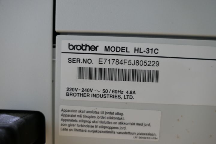411039-11 2pcs Brother color laser printer