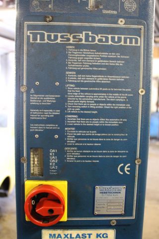 583970-8 2-pillar lift Nussbaum, 2.30SLE -2003