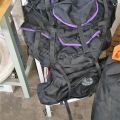 570030-4 Mixed batch backpacks, sleeping bags, fishing lights etc