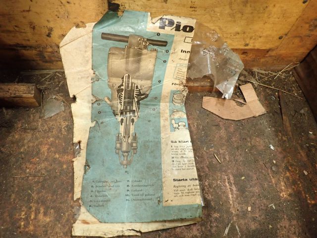 467060-9 Petrol powered rock drill Pioneer BRH-50