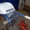 467061-2 Boat engine Evinrude 9.5hp with tank