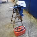 467061-1 Boat engine Evinrude 9.5hp with tank