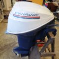 467061-6 Boat engine Evinrude 9.5hp with tank