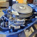 467061-10 Boat engine Evinrude 9.5hp with tank