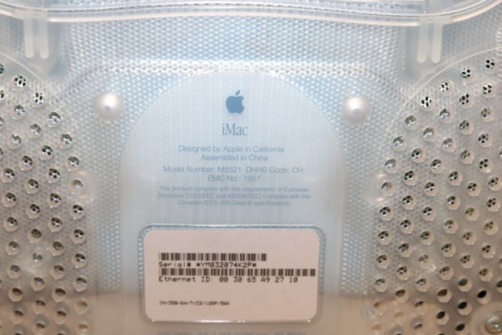 589165-9 IMac G3 M5521