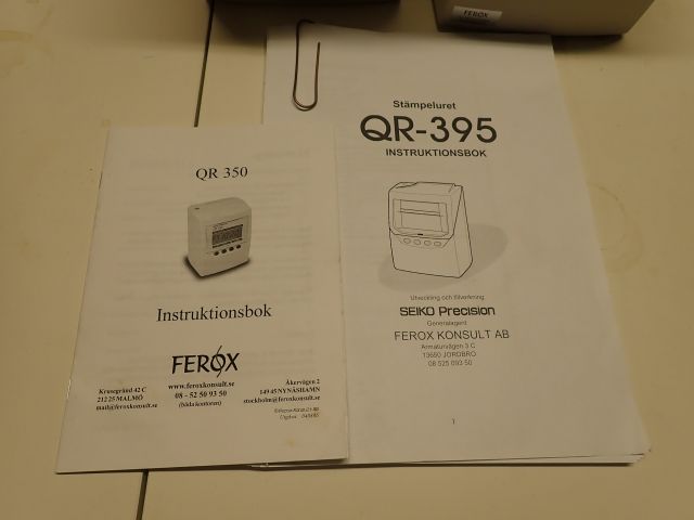 467066-4 2nd stamp watch Seiko QR-395