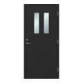 589398-1 Exterior door Nordic Window Kattvik Glass WxH: 10x21, Right, Standard, Black