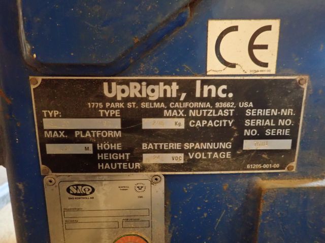 549741-27 Scissor lift Upright SL20