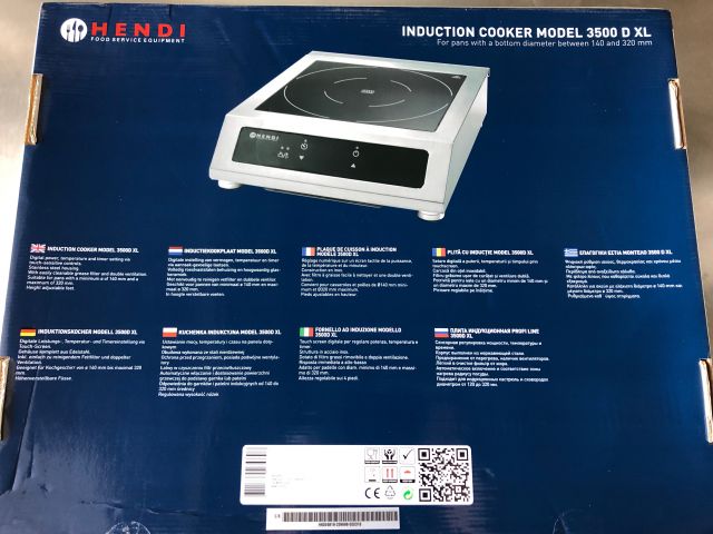 589990-4 New Hendi induction plate, 3500W