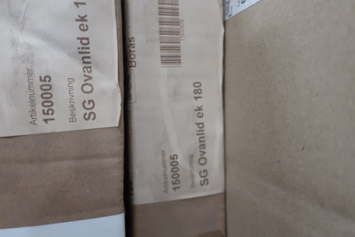 589766-2 Sänggavel Åkeson Ovanlid Ek 180cm