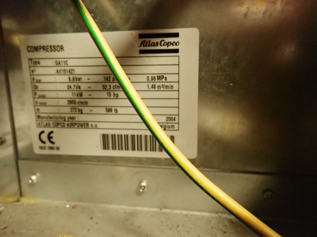 549977-7 Compressor ATLAS COPCO GA11CFF