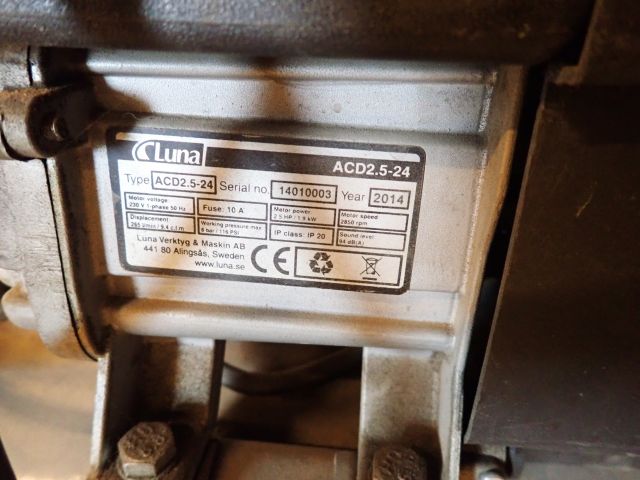 549970-10 Compressor LUNA 2.5 / 195