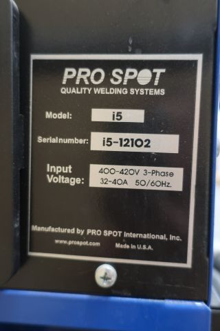 589349-15 Spot Welding Pro Spot I5