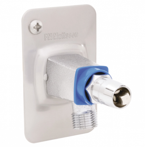 590041-1 Water ejector FM Mattson, 1m self-draining