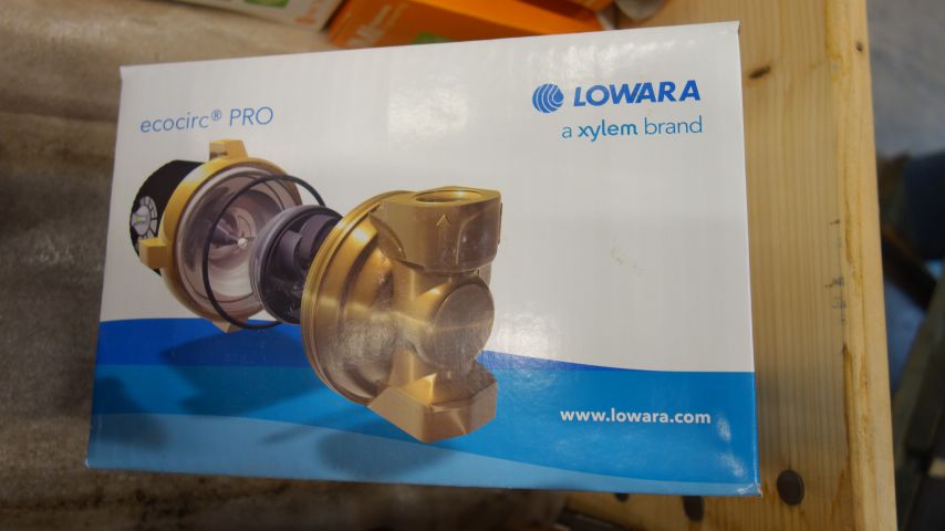 590046-2 Circulation pump Tap hot water Ecocirc Pro, Lowara