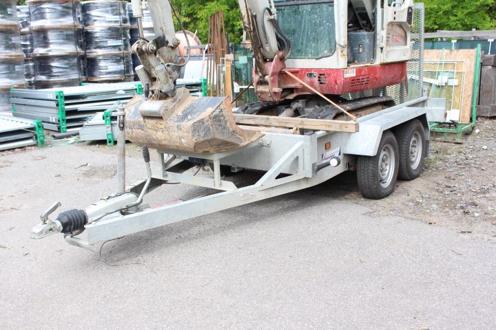 590171-1 Machine trailer with loading ramp INDESPENSION LTD PLT06 (TJH442) -14