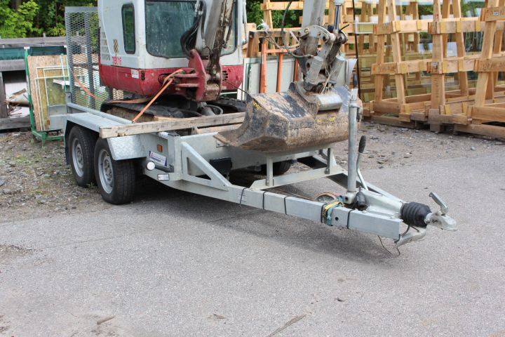 590171-3 Machine trailer with loading ramp INDESPENSION LTD PLT06 (TJH442) -14