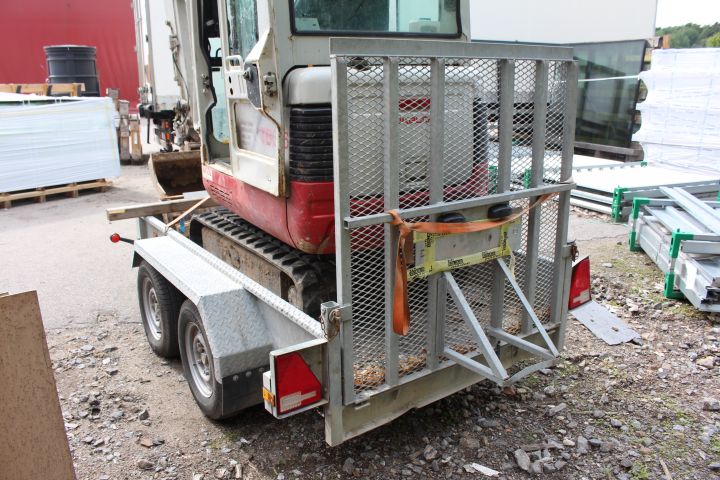 590171-7 Machine trailer with loading ramp INDESPENSION LTD PLT06 (TJH442) -14