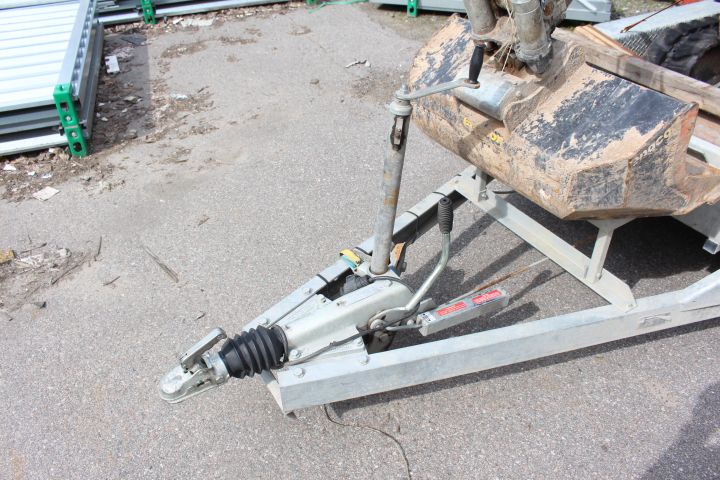 590171-14 Machine trailer with loading ramp INDESPENSION LTD PLT06 (TJH442) -14