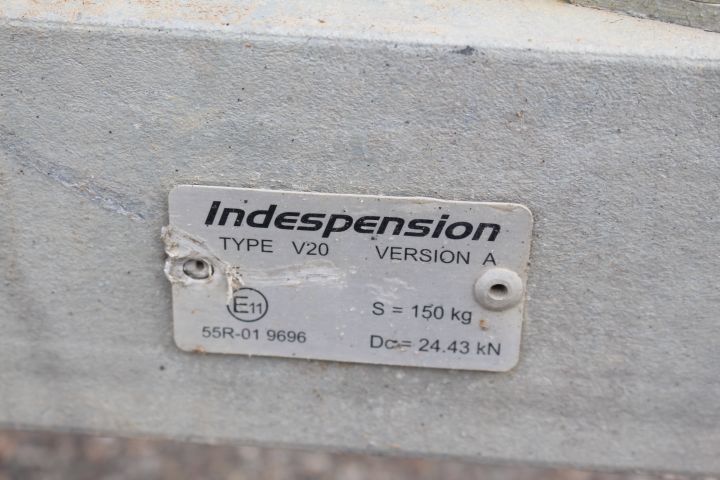 590171-27 Machine trailer with loading ramp INDESPENSION LTD PLT06 (TJH442) -14
