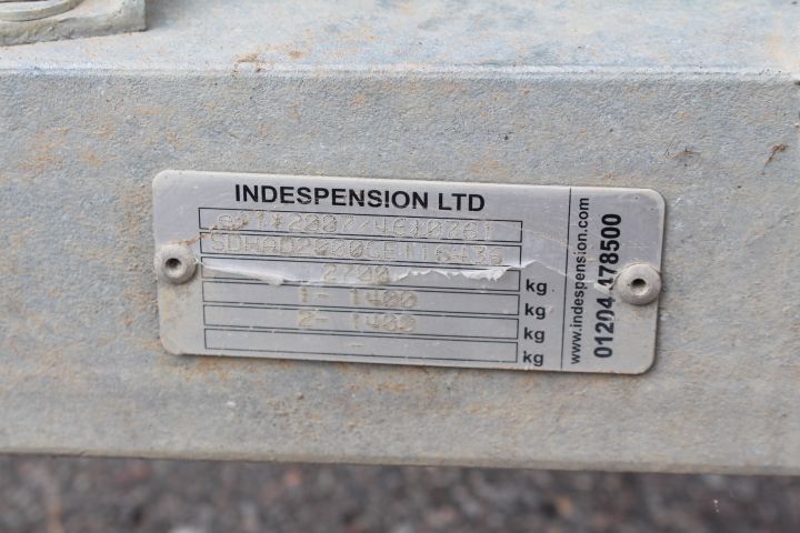 590171-29 Machine trailer with loading ramp INDESPENSION LTD PLT06 (TJH442) -14