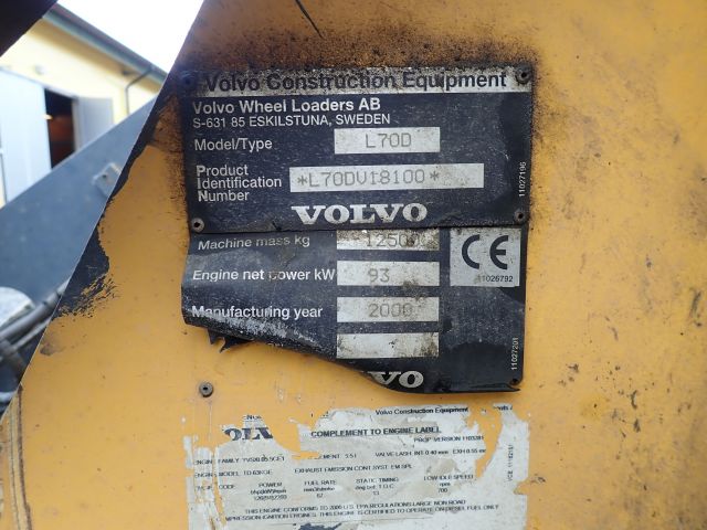 576575-58 Wheel loader Volvo L70D