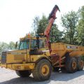 590915-1 Dumper Volvo A25C with crane -96