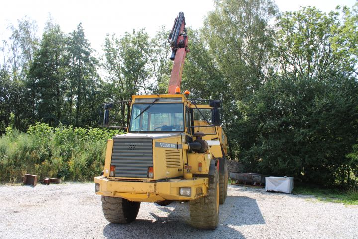 590915-2 Dumper Volvo A25C with crane -96